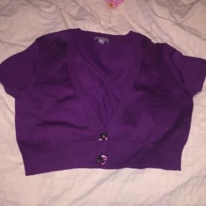 ANN TAYLOR Cute short sleeve sweater